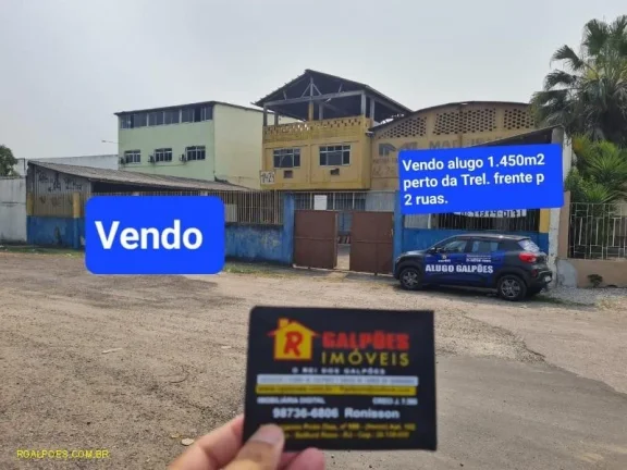 Imagem Galpão para Venda em DUQUE DE CAXIAS, MARIA HELENA, 2 banheiros