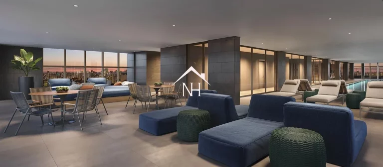 Imagem apartamento duplex de 120m no Brooklin c/ 2 suítes,2 vagas,varanda,brinquedoteca,piscinas,salão de festas,fitness,bicicletário,sauna,lavanderia,