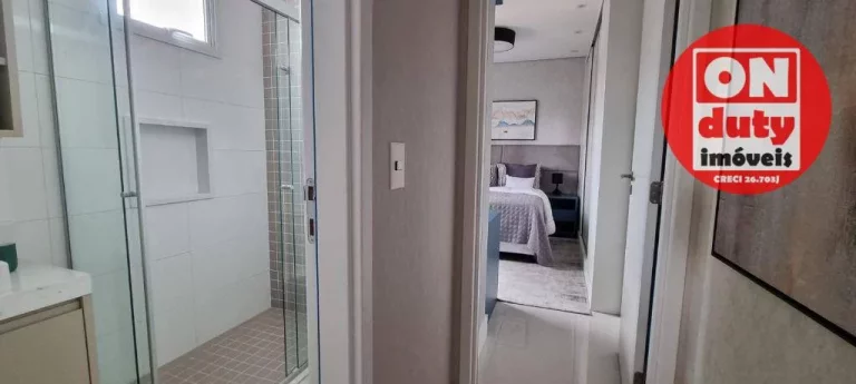 Imagem Apartamento com 1 dormitório à venda, 44 m² por R$ 640.000,00 - Ponta da Praia - Santos/SP