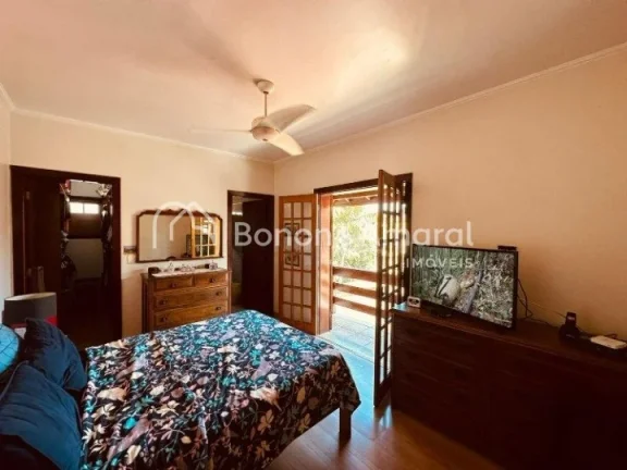 Imagem Linda casa em condomínio à venda em Valinhos, com 3 dormitórios, sendo 2 suítes com closet e sac...