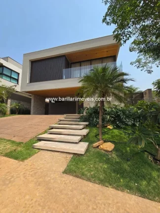 Casa de luxo em condomínio com 5 suítes em Alphaville, Ribeirao Preto-SP - 409m² - 4 vagas - Oportunidade única!