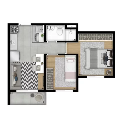 Imagem APARTAMENTO RESIDENCIAL em São Paulo - SP, Mooca