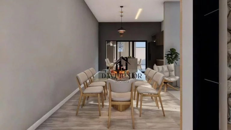 Imagem Casa com 3 suítes, sendo 1 com closet à venda, 218 m² por R$ 1.450.000 - Condomínio Villagio Wanel - Sorocaba/SP