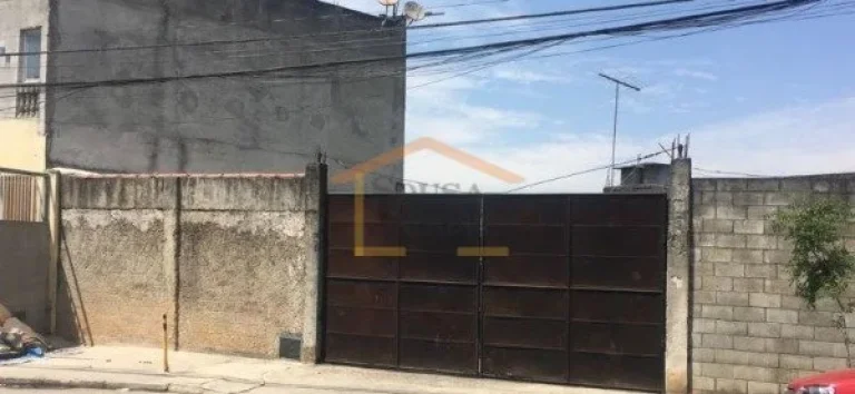Imagem Terreno com galpão, área edificada de 1.493m² e área de terreno +/- de 2.200m², escriturado 2.0...