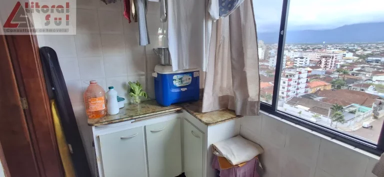 Imagem Imperdível: Apartamento à venda em Praia Grande-SP, Tupi! 2 quartos, 1 suíte, 1 sala, 2 banheiros, 1 vaga, 92m²!