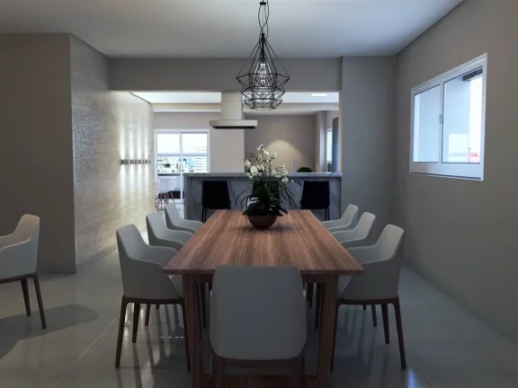 Imagem Apartamento com 1 dorm, Boqueirão, Praia Grande - R$ 400 mil, Cod: 2375
