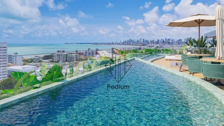 Imagem Apartamento na cobertura com jacuzzi privativa a aproximadamente 430m da praia do Bessa - AP2247