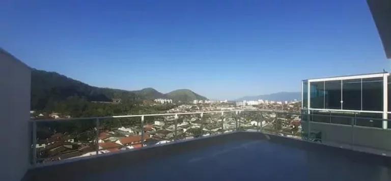 Imagem Apartamento Duplex com 4 dormitórios à venda, 166 m² por R$ 1.200.000,00 - Cidade Jardim - Caraguatatuba/SP