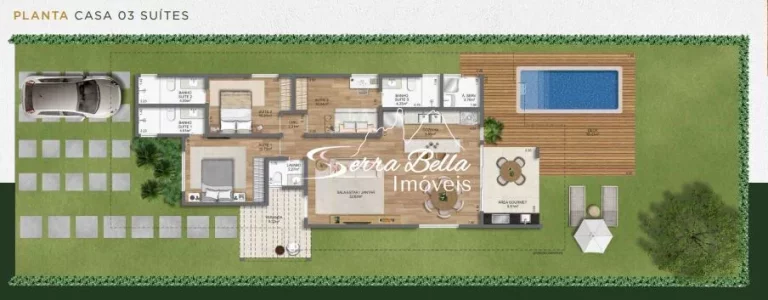 Imagem Casa Linear de Alto Padrão em Itaipava, Petrópolis/RJ