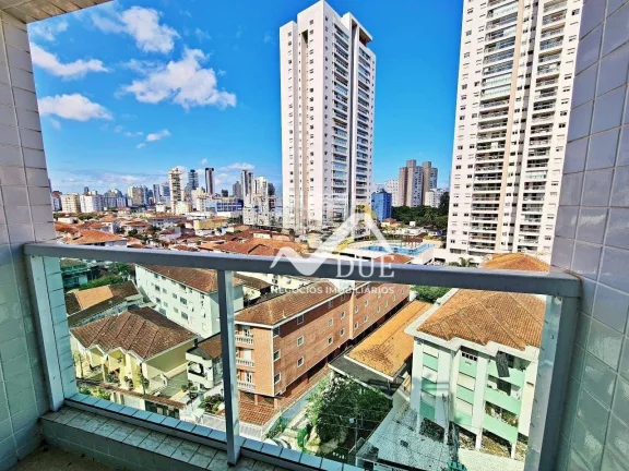 Imagem Apartamento com 2 dormitórios à venda, 66 m² por R$ 580.000,00 - Marapé - Santos/SP