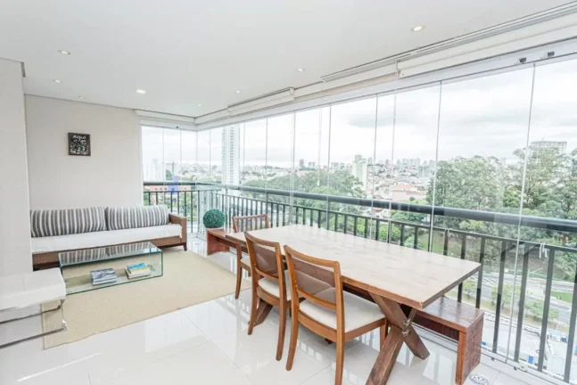 Imagem Apartamento 111M², 3Q, 1 Suíte, 2 Banheiros, 2 Vagas, Varanda Gourmet, Academia, Churrasqueira, Piscina Adulto e Infantil, Salão de Festas e Jogos.