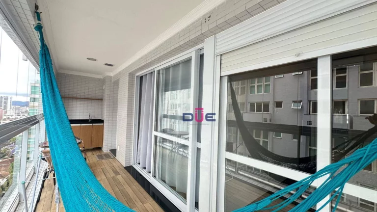 Imagem Apartamento com 1 dormitório à venda, 57 m² por R$ 850.000 - Gonzaga - Santos/SP