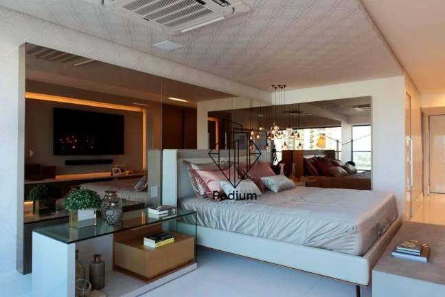 Imagem Apartamento porteira fechada de alto padrão no Bairro de casa forte, Recife/PE - AP2744.