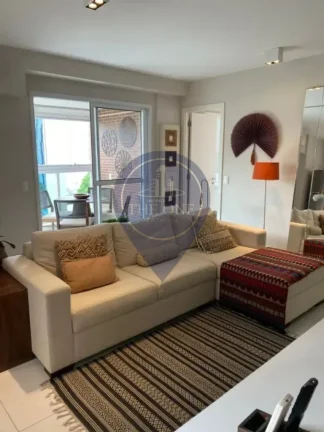 Imagem Apartamento à venda em São Paulo-SP, Itaim Bibi: 1 quarto, 1 sala, 1 banheiro, 1 vaga, 52m². Venha conferir!