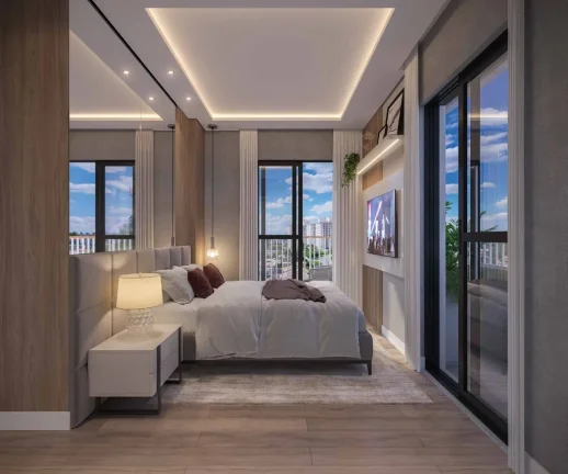 Imagem Cobertura à venda em Curitiba, Bairro Alto, com 1 quarto, 33,67m2