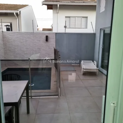 Imagem Charmoso sobrado com excelente padrão de acabamento, localizado na divisa entre Paulínia e Barão ...