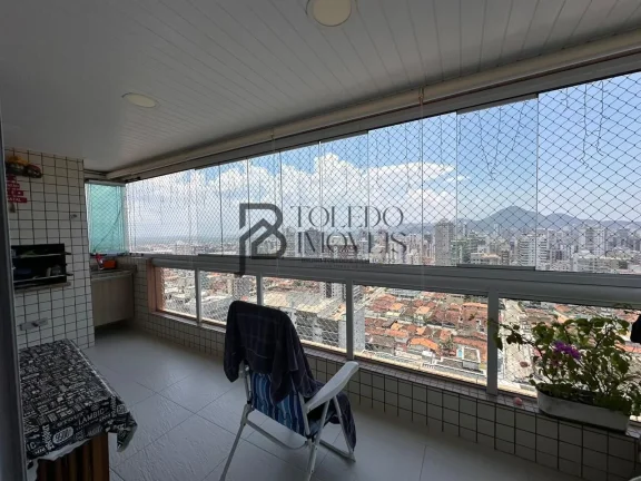 Imagem Apartamento de 2 Dormitórios sendo 1 suíte no bairro Guilhermina - Praia Grande