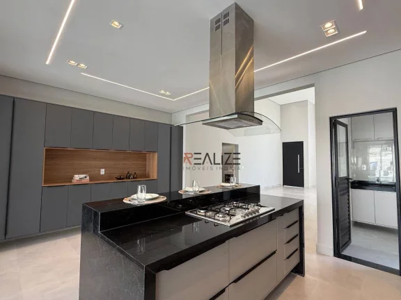 Imagem Casa alto padrão com 4 suítes à venda, por R$ 3.900.000 - Condomínio Maison Du Parc - Indaiatuba/SP