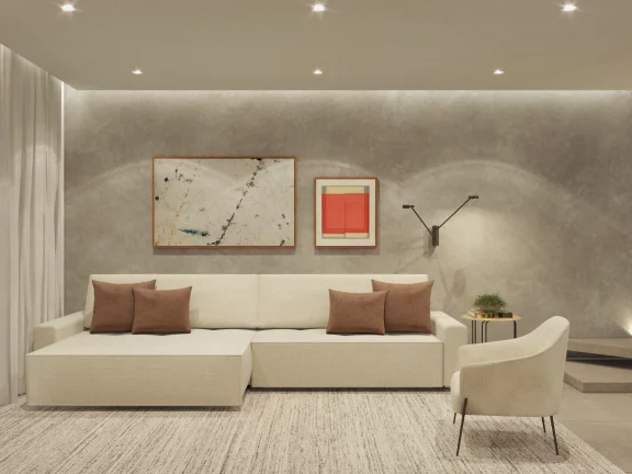 Imagem Twin House mobiliada e decorada, casa Duplex.