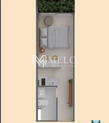 Imagem Oportunidade em TAMANDARÉ: 19,95m², Studio, 01vaga..
