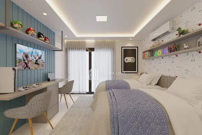 Imagem PRÉ-LANÇAMENTO: Casa duplex com 5 dormitórios à venda por R$ 1.218.997,00 - Condomínio VILA PRIVILEGE - Novo Uruguai - Teresina/PI