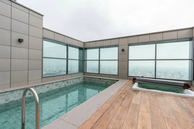 Imagem Cobertura Duplex Tatuapé - 593,24 m² - 4 Suítes - 1 Máster - Terraço Gourmet - 7 banheiros - 8 Vagas - Depósito - Piscina e ofurô