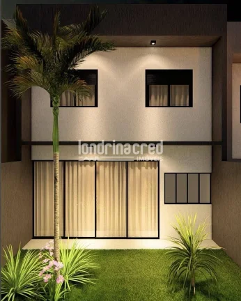 Imagem Casa à Venda no Condomínio Morada das Flores em Cambé com 3 Quartos, Suíte com Closet, Ambientes Integrados e Iluminação em LED