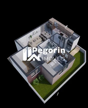 Imagem Apartamento 02 quartos com suíte Padrão