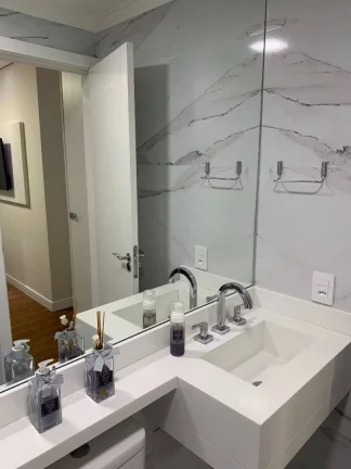 Imagem Apartamento Mobiliado / Porteira fechada com 2 dormitórios à venda, 84 m² por R$ 640.000 - Vila América - Santo André/SP
