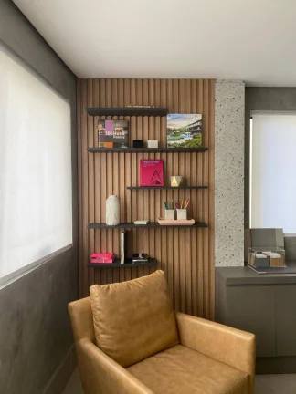 Imagem Conjunto Comercial - Itaim, 33M², Sala com divisória, 1 Vaga, Mobiliado.