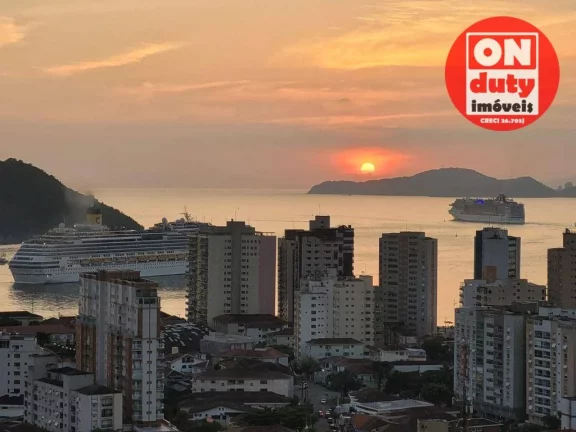 Imagem Apartamento com 2 dormitórios à venda, 78 m² por R$ 1.150.000,00 - Ponta da Praia - Santos/SP