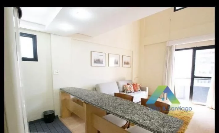 Imagem Apartamento Duplex com 1 dormitório à venda, 55 m² por R$ 660.000,00 - Moema - São Paulo/SP