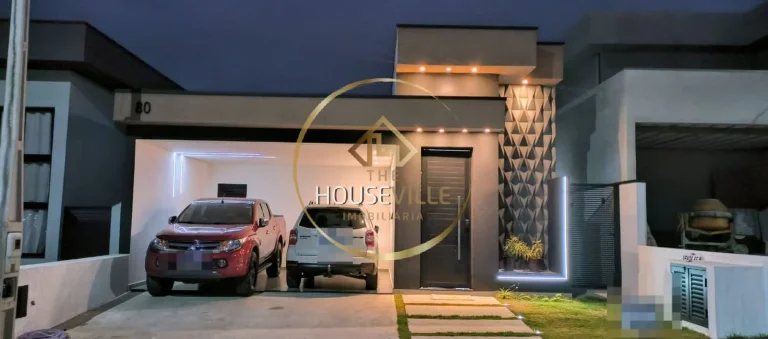 Imagem Casa térrea, 3 Dormitórios (3 suítes), 4 vagas, 300m², Condomínio Malibu.