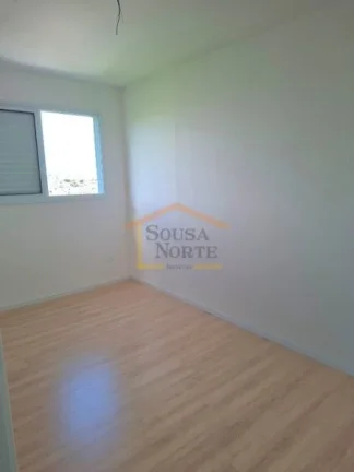 Imagem Apartamento novo com 53 m² de área útil, 2 dormitórios, sala para dois ambientes com sacada e vi...