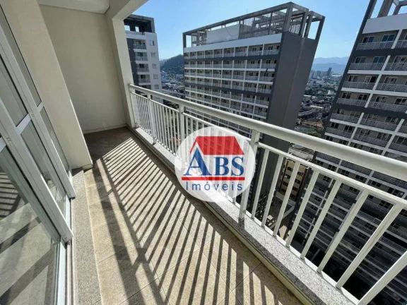 Imagem Apartamento com 1 dormitório à venda, 50 m² por R$ 295.000,00 - Vila Matias - Santos/SP