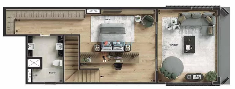 Imagem Studio à venda 1 Quarto 58.33M Ipanema Rio de Janeiro - RJ | Alma Ipanema - Residencial