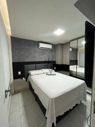 Imagem Apartamento com varanda / sacada gourmet a 350m da praia do Bessa - AP2742.