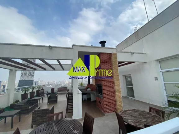 Imagem Imóveis à venda e locação em São Paulo-SP, Tatuapé: 1 quarto, 1 sala, 2 vagas, 28m² de varanda com vista livre, Confira!