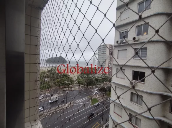 Imagem Apartamento com vista pro mar, 2 dormitórios e vaga no bairro José Menino em Santos por R$600.000,00