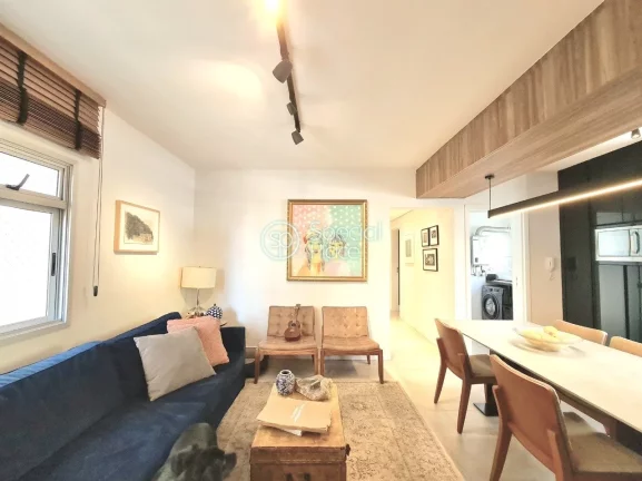 Imagem Jardim América (localizado a 3 quadras da Oscar Freire) Apartamento à Venda Reformado 82 m² - 2 s...