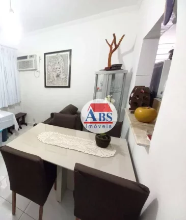 Imagem Apartamento com 1 dormitório à venda, 42 m² por R$ 325.000,00 - Boqueirão - Santos/SP