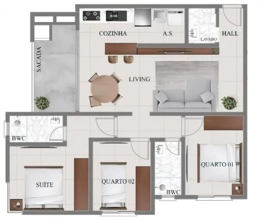 Imagem Luna Park - Apartamento à venda no bairro Nações - Balneário Camboriú/SC