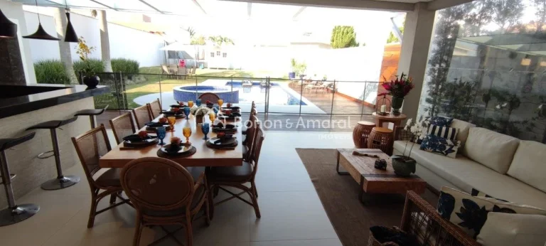 Imagem Belíssima Casa com 03 quartos no Condomínio à Venda no Villa Lobos em Paulínia.

Piso Inferior:
...