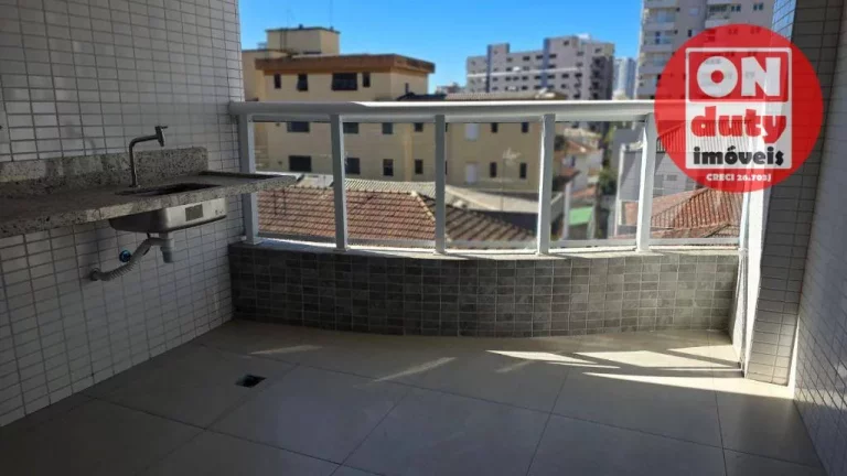 Imagem Apartamento com 2 dormitórios à venda, 77 m² por R$ 970.000,00 - Boqueirão - Santos/SP