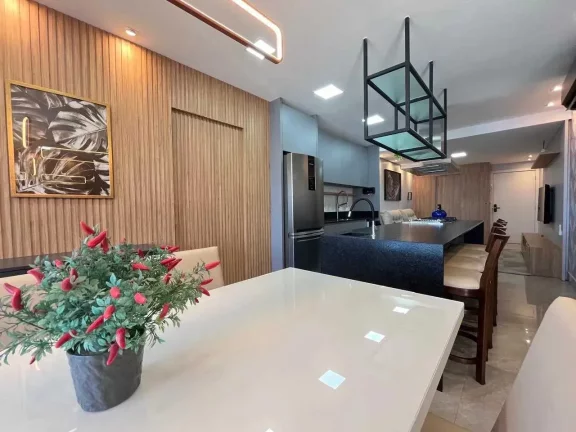 Imagem Apartamento mobiliado com 3 dormitórios sendo 2 suítes e 2 vagas de garagem em Itajaí