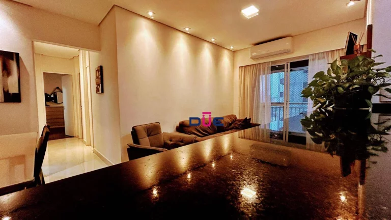 Imagem Apartamento com 3 dormitórios à venda, 82 m² por R$ 750.000 - Estuário - Santos/SP