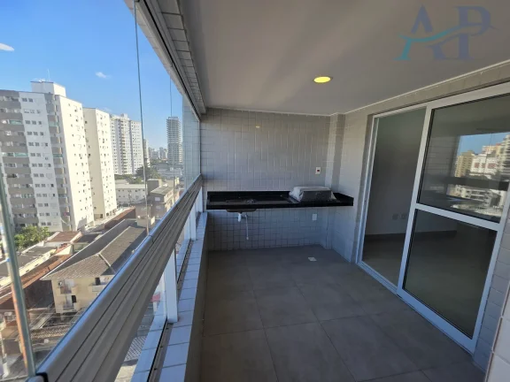 Imagem Apartamento na Guilhermina em Praia Grande com 1 Dormitório Suíte