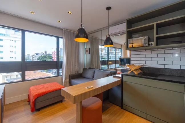 Imagem Apartamento de 1 quarto no bairro Juvevê