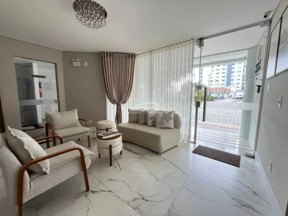 Imagem Apartamento vista mar com 3 dormitórios 2 suítes e 2 vagas em Piçarras SC