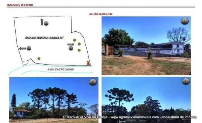Terreno à Venda, 4.000 m² em Granja Viana - Cotia